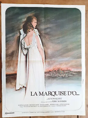 Poster The Marquise D'O Eric Rohmer Edith Clever Bruno Ganz 23 5/8x31 1/2in • $16.78