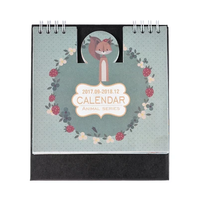 $10.04 • Buy 2017-2018 Cute Cartoon Animal Desk Desktop Calendar Schedule Table Plan I3U4