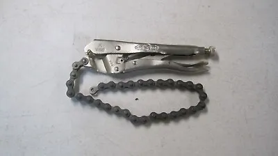 Vintage Vise Grip Chain Wrench # 20r Original Petersen Nos • $48.99