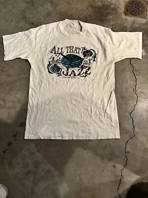 Vintage All That Jazz New Orleans Shirt. L (Single Stitch) • $8