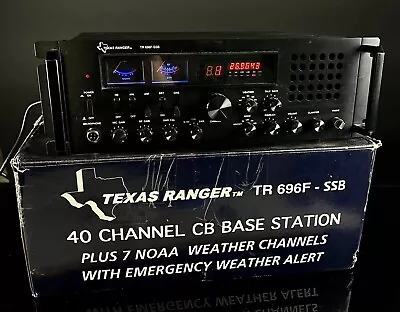 Vintage Texas Ranger Tr-696f Ssb Cb Radio Base Station Very Clean W Box! • $470