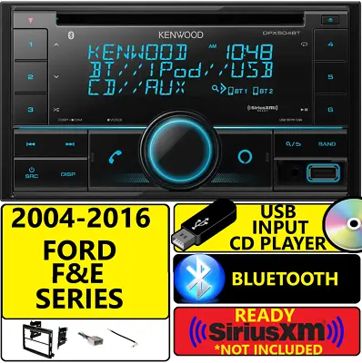 04-16 Ford F & E Series Bluetooth Cd Usb Aux Eq Car Radio Stereo Opt Siriusxm Xm • $424.60