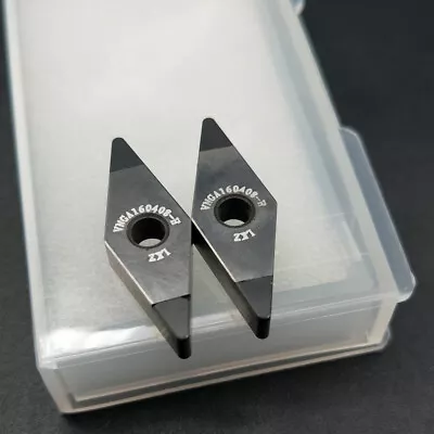 2Pcs VNMG160408 CBN-2 VNMG332 Turning Insert CNC Boron Nitride Diamond Insert • $14.70