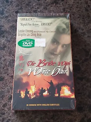 BRAND NEW The Bride With White Hair (VHS 1993) Brigitte Lin RARE Sealed OOP • $64.99