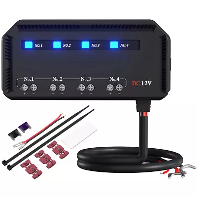 AU Car Fuse Block 12V 20A Waterproof Relay Holder Box Kit LED Indicator Marine  • $30.79