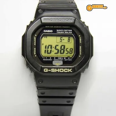 CASIO G-SHOCK GW-5625AJ-1JF Dawn Black 25th Anniversary Model Used Japan • $176