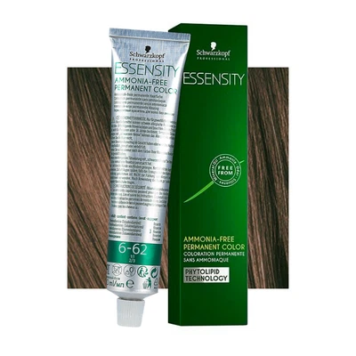 Schwarzkopf Essensity 6-62 Dark Chocolate Ash Blonde 60ml - Ammonia-free Permane • £17