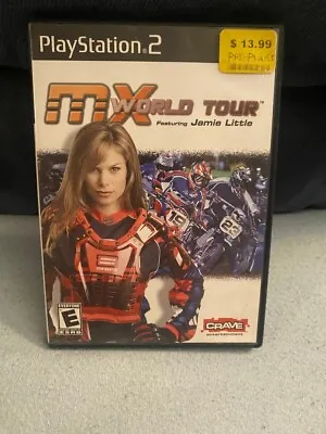 Playstation 2 (PS2) Game MX WORLD TOUR- Tested & Working - CIB • $3.34