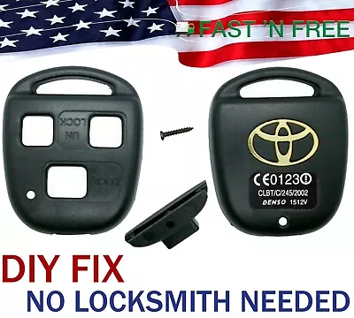 For 2008 - 2014 Toyota FJ Cruiser Remote Key Fob Blade Shell Case DIY FIX • $8.80