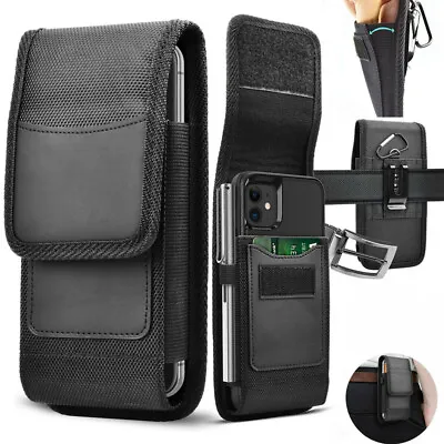 For ZTE Blade V30 Belt Clip Phone Pouch Case Card Holder • $11.59