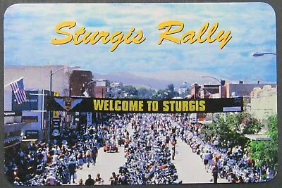 Sturgis Rally South Dakota Motorcycles Single Swap Playing Card • $1.95