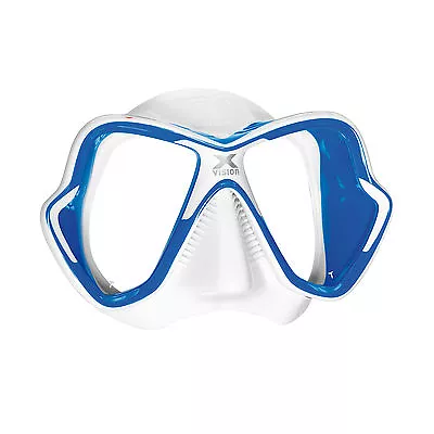 Mares X-Vision Ultra Liquidskin Scuba Diving Snorkeling Mask Blue/White • $119.95