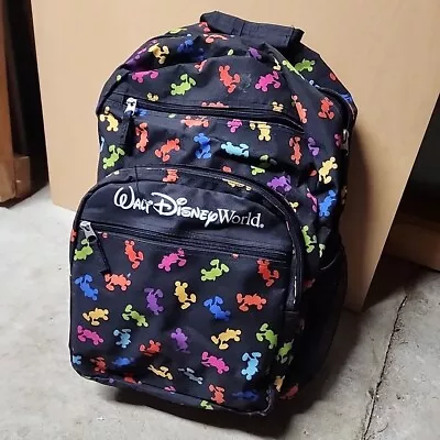 Disney Parks Disney World Mickey Rainbow Silhouette Backpack • $35