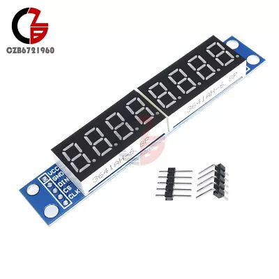 MAX7219 8-Digit LED Display Red 7 Segment Digital Tube For Arduino Raspberry Pi • $0.99