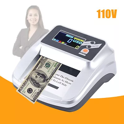 Bank Counterfeit Money Detector Machine UV MG Fake Currency Bill Checker Tester • $63.65