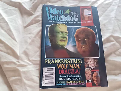 Video Watchdog 111! September 2004 Wolf Man/Diabolical Dr Z/Dracula • $5.25