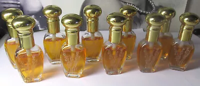 Vintage Coty VANILLA FIELDS Perfume Cologne 10 Pc Lot .375oz Each NEW OLD STOCK • $39.50