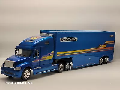 JADA Toys  FREIGHTLINER 120 TRUCK & TRAILER / 1/32/Blue/HOT RIGZ /22.6 ×5.7  • $110