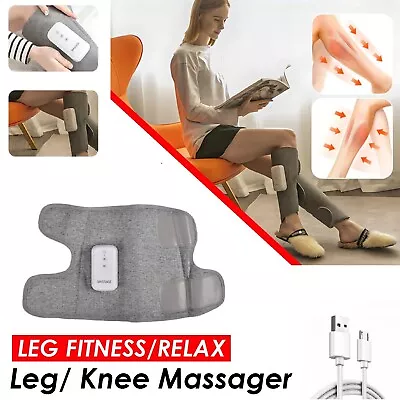 Leg Massager Muscles Relax Heated Air Compression Foot Massage Calf Circulation • $66.99