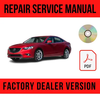 Mazda 6 2014-2019 Factory Repair Manual GJ • $13.49