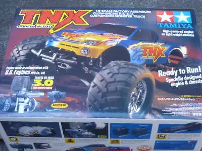 Rare /1/8 Tnx Engine Rc 4 Monster Truck 1/Tamiya Fs-18Sr 3.0 Item 43508 • $2322.06