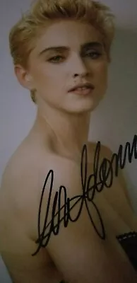 Madonna - Gorgeous Young Pose - Hand Signed Autographed Photo With Coa • $250