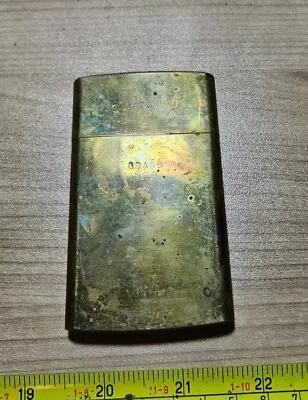 Vintage Chas. T. Kennedy Brass Cigarette? Pocket Case No. 9 Japan • $29.99