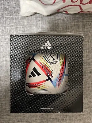 Adidas AL-RIHLA Soccer Ball Qatar World Cup 2022 Match Ball Replica Mini Ball • $20