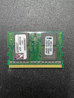 Kingston 1GB DDR2 400 PC2-3200 172 Pin MicroDimm KTP-BAV4/1G • $71.97