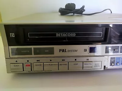 Vintage Sanyo Betacord Recorder VTC-M20 FREE POSTAGE • $125