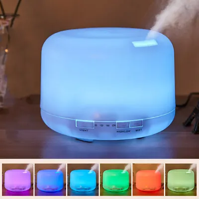 $18.99 • Buy Electric Air Diffuser Aroma Oil Humidifier USB Night Light Up Home Relax Defuser