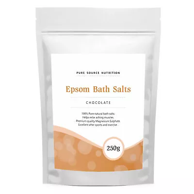 Bath Epsom Salt Salts Spa Foot Soak Magnesium Sulphate Muscle Aches Pains 250g  • £3.99