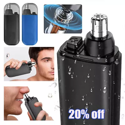 Electric Nose Ear Hair Trimmer Face Eyebrow Mustache Beard Shaver Clipper Unisex • $10.55