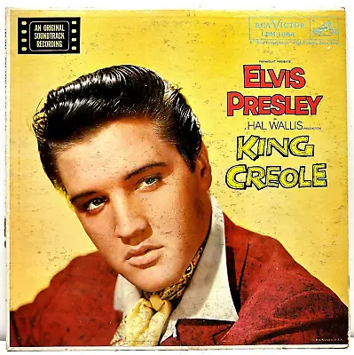 King Creole Elvis Presley 1958 Vinyl RCA Victor Records 1st Press Mono • $61.59
