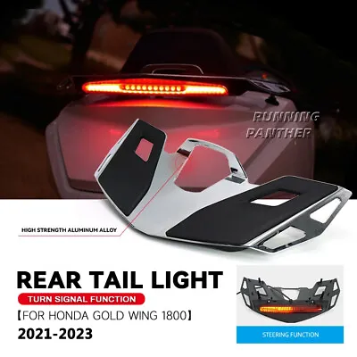 Top Box Turn Signal Trunk Luggage Rack LED Brake Light For Honda Goldwing GL1800 • $365