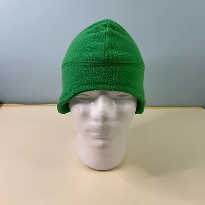 ZeroXposur Green Skull Cap Ear Flap Beanie Hat OSFM Polyester • $7