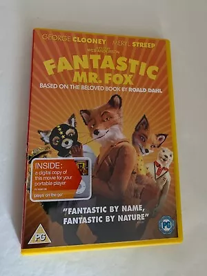 FANTASTIC MR FOX Dvd (2010) George Clooney Meryl Streep • £2