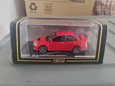 Vitesse 1/43 Mitsubishi Evo 9 IX Evo RED Only 599 Made • $64.59