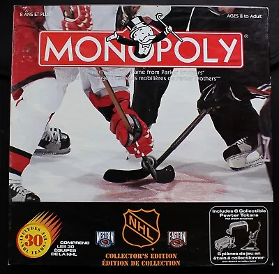 MONOPOLY NHL COLLECTORS EDITION 70th Anniversary 2005 Hasbro - Never Used • $59.99