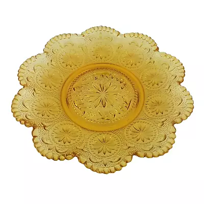 Vintage Amber Brockway Glass American Concord 6” Salad Plate Replacement Dish • $17.98