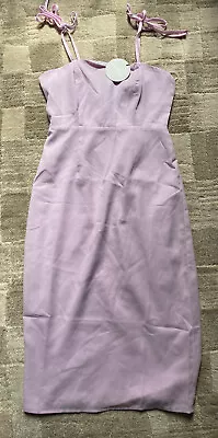 $15 • Buy Atmos & Here BNWT Lilac Coctail Party Wedding Guest Dress 8