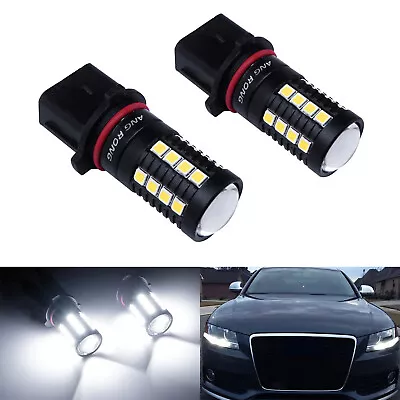 2 PSX26W P13W 15W LED Bulb Canbus Daytime Running Light For Audi A4 CX-5 Yeti 5L • £11.49