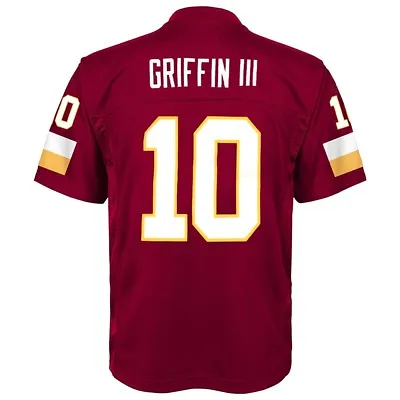 Robert Griffin III NFL Washington Redskins Mid Tier Maroon Jersey Youth (S-XL) • $7.19