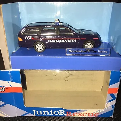 Cararama 1.43 Police Mercedes Benz E Class Touring Carabinieri Mint • £12.99