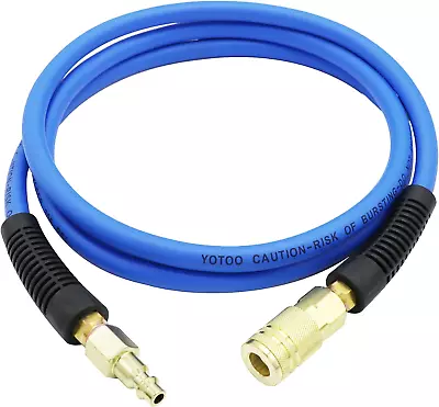 Hybrid Lead-In Air Hose 1/4x10 Air Compressor Hose 300 PSI Heavy Duty Light... • $24.82