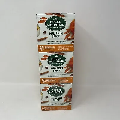 Green Mountain Coffee Pumpkin Spice K-Cup Pods Light Roast Coffee 36 Count • $21.99