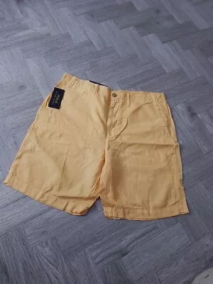 Polo Ralph Lauren Classic Fit Shorts Linen W34 • £20