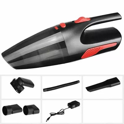 $22.99 • Buy Cordless Car Vacuum Cleaner Handheld Home Rechargeable Wet Dry Duster Portable