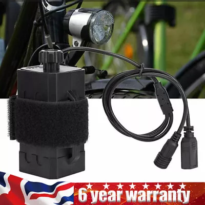 8.4V 18650 Waterproof Battery Pack Case Box House Cover For Bicycle Bike Lights • £11.99