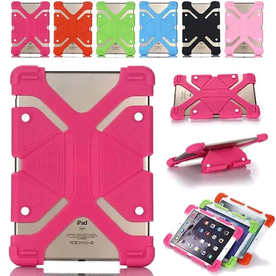 Universal Shockproof Cover Case Silicone Shell For All Amazon 7 8 10 Inch Tablet • $13.29